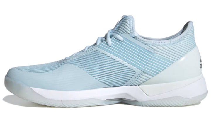 Adidas Adidas Ubersonic 3 Hard Court Shoes Blue/White Women's