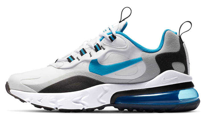 Nike Nike Air Max 270 React 'White Laser Blue' Gs