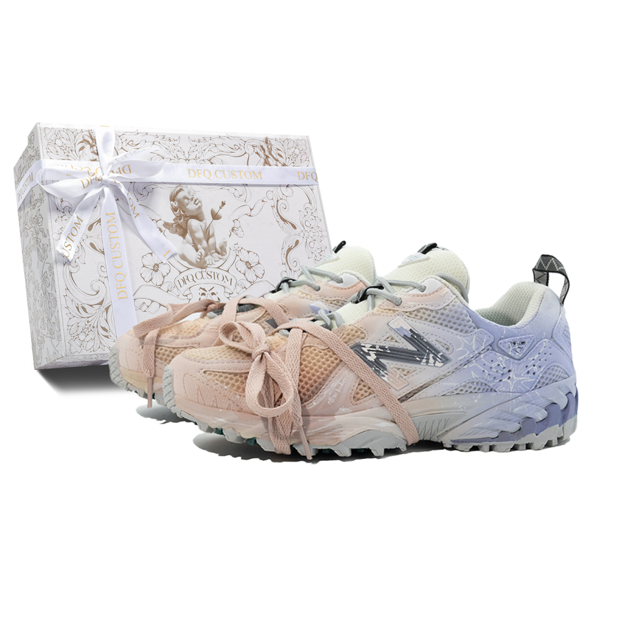 New Balance New Balance 610T Da Vinci Custom, Box, Ice And Fire Fantasy Cushioning Slip Resistant Cushioning Slip Resistant Low top