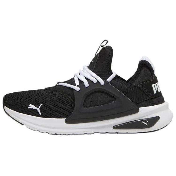 PUMA Softride Low top Casual City Commuting Running Shoes Unisex Black White