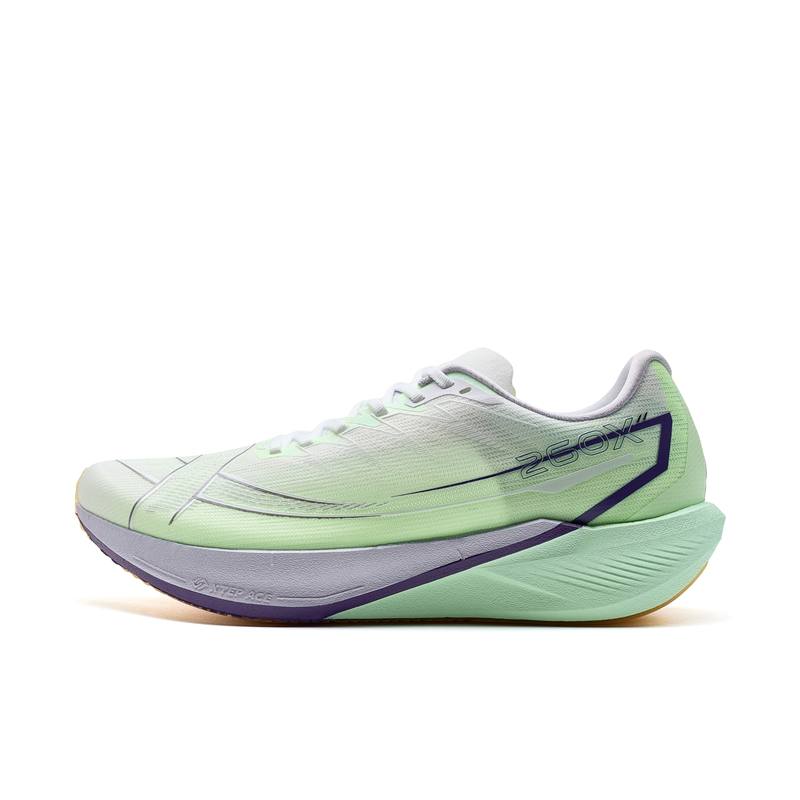 XTEP 260X 2.0 Fabric Low top Carbon Plate Running Shoes Men's The Wizard Of Oz