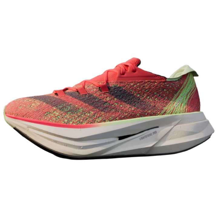 Adidas Adidas Adizero Prime X 2.0 Comfortable Low top Carbon Plate Running Shoes Unisex Red