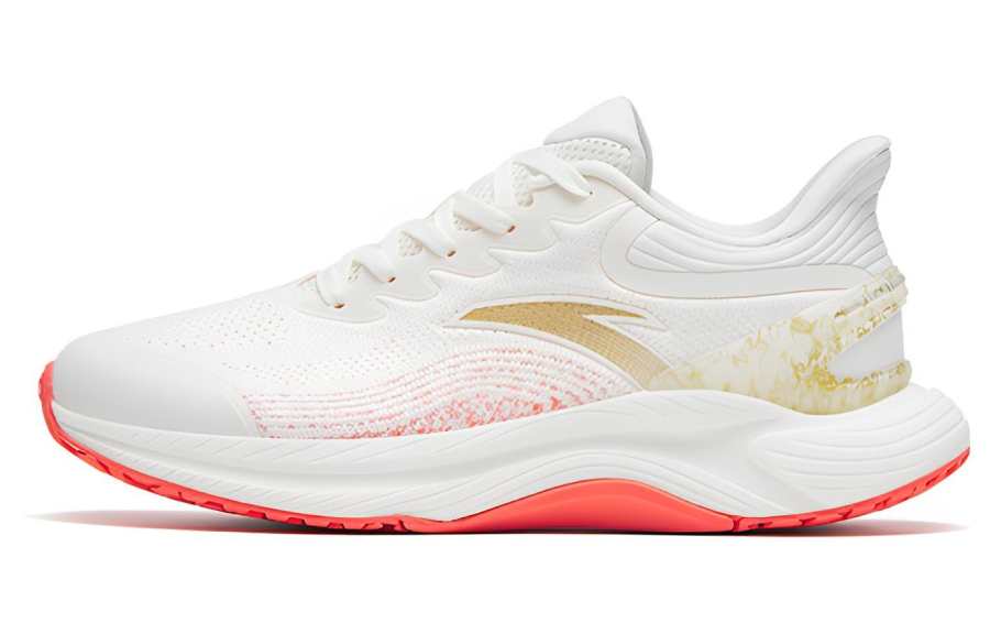 Anta Gen 3.0 Slip Resistant Textile, Synthetic Leather Abrasion Resistant Breathable Low top Running Shoes Women's