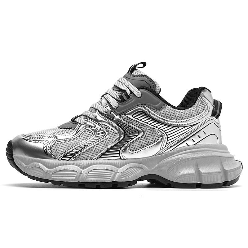 JIEPU Cushioning Abrasion Resistant Breathable Low top Chunky Sneakers Unisex