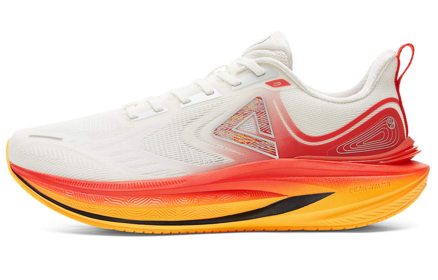 PEAK PEAK Taichi 8.0 Running Shoes Men's Ivory Red