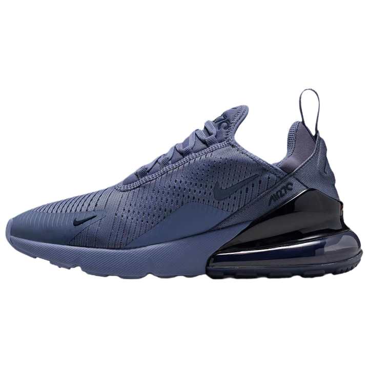 Nike Nike Air Max 270 Breathable Support Breathable Support Casual Running Shoes Women's Blue