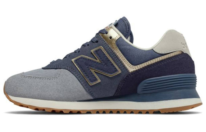 New Balance New Balance 574 Metallic Patch Blue Women's