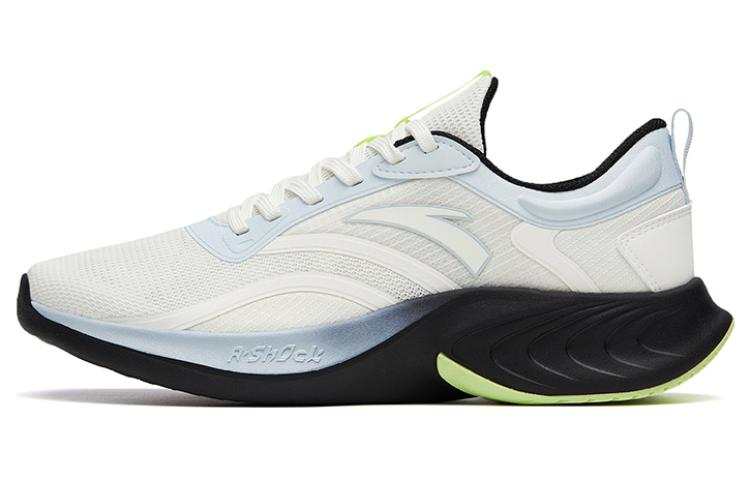 Anta Stinger SE Fashion Cushioning Slip Resistant Low top Casual Running Shoes Men's White Blue