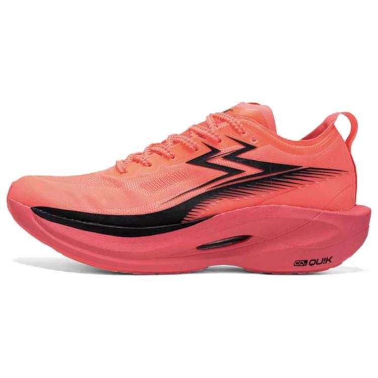 361° Flame TD Cushioning Breathable Low top Running Shoes Men's Red Black