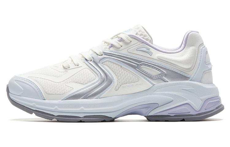 Anta Millennium Glacier Low top Abrasion Resistant Chunky Sneakers Women's White Purple