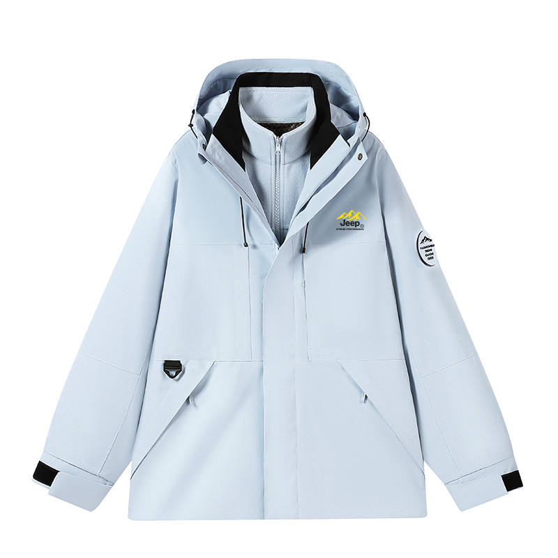 Jeep Jeep Jackets Unisex Hooded Thickened Wind Shell