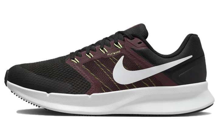 Nike Nike Run Swift 3 Black Burgundy Crush Lime Blast Pure Platinum