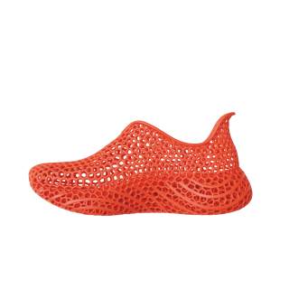 STARAY Cells 3D Printing Camping Shoes Spring Summer, Clogs Unisex Orange