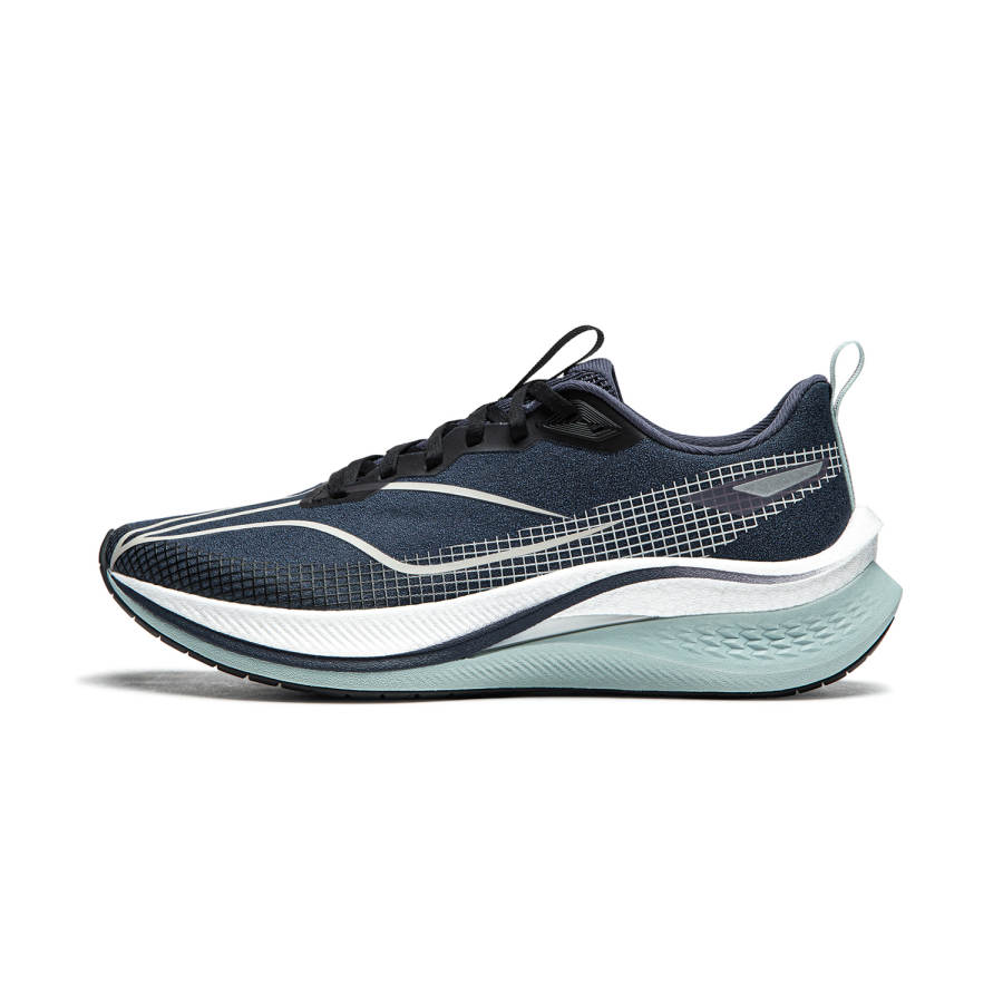 Li-Ning Li Ning Red Hare 7 Pro Low top Training Long Distance Running Sprint Racing Running Shoes Men's Curtain Mountain Blue