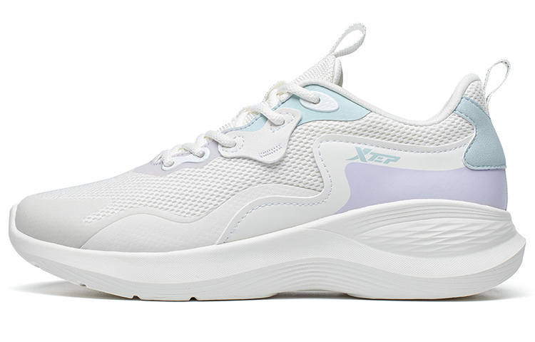 XTEP Cloud DC Cushioning Slip Resistant Abrasion Resistant Breathable Low top Casual Running Shoes Women's