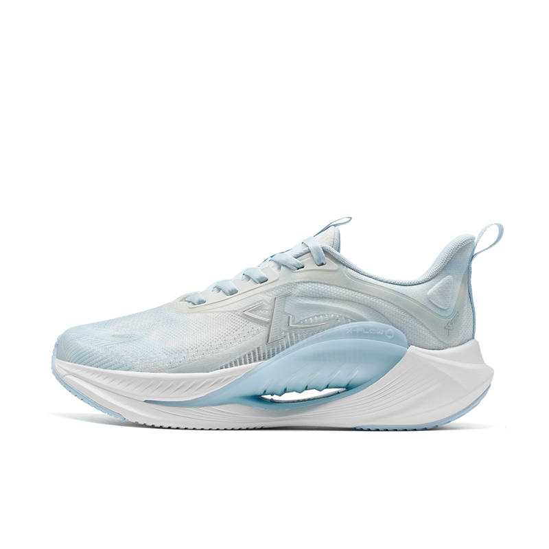 XTEP X FLOW 7.0 Rebound Lightweight Breathable Low top Running Shoes Women's Blue Dyed Style