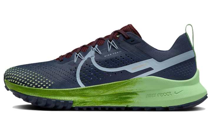 Nike Nike Pegasus Trail 4 Cushioning Slip Resistant Cushioning Slip Resistant Low top Running Shoes Men's Blue Green