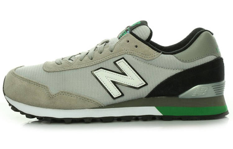 New Balance New Balance NB 515 Comfortable Fabric Low top Running Shoes Unisex Gray Green