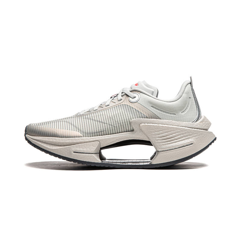 Li-Ning Li Ning Shadow 3 Essential Cushioning Support Rebound Low top Training Racing Running Shoes Men's Gray Black