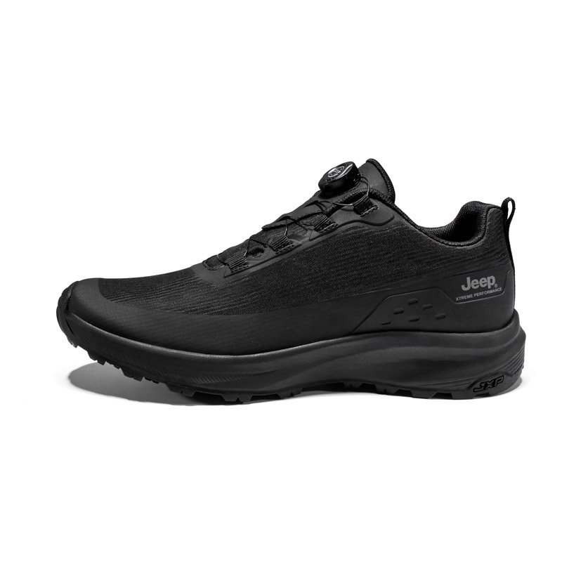 Jeep Low top Outdoor Shoes Men's Black