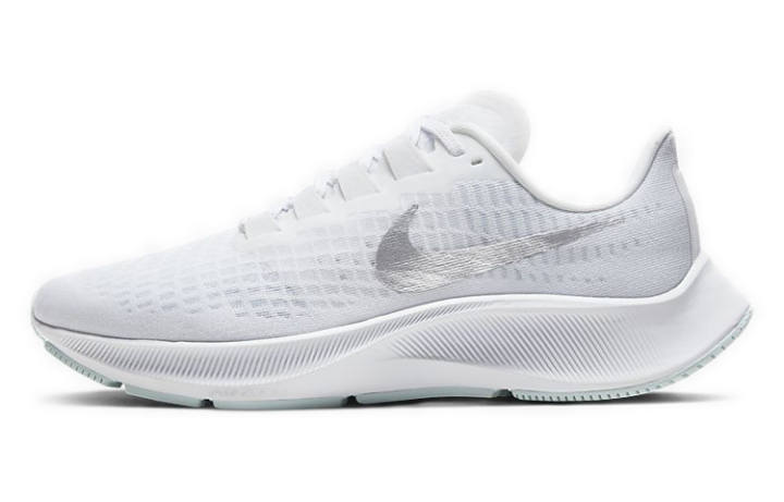 Nike Nike Air Zoom Pegasus 37 White Metallic Silver Women's