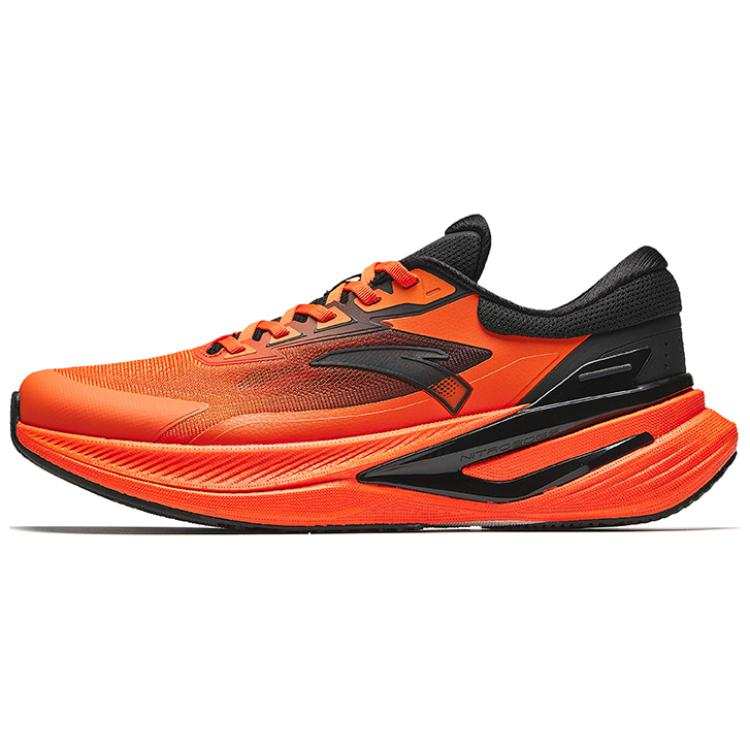 Anta Yutou 2 Cushioning Low top Running Shoes Men's Orange Black