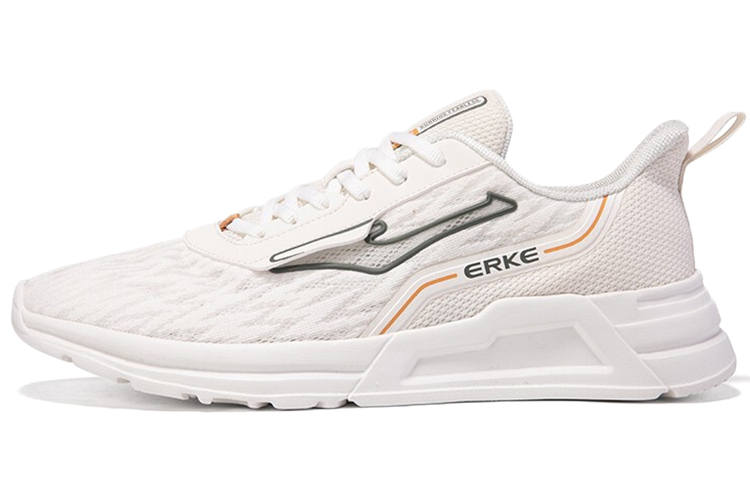 Erke Low top Running Shoes Men's Beige White Green