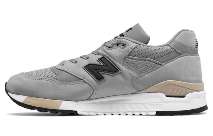 New Balance 998 New Balance Made in Usa 'Light Grey Black'