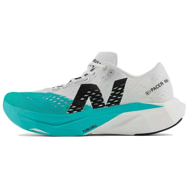 New Balance New Balance FuelCell SuperComp Pacer V2 White Cyber Jade Black Women's