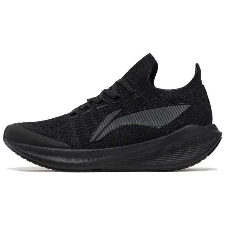 Li-Ning Li Ning Slip Resistant Lightweight Non slip Lightweight Low top Training Running Shoes Men's Black