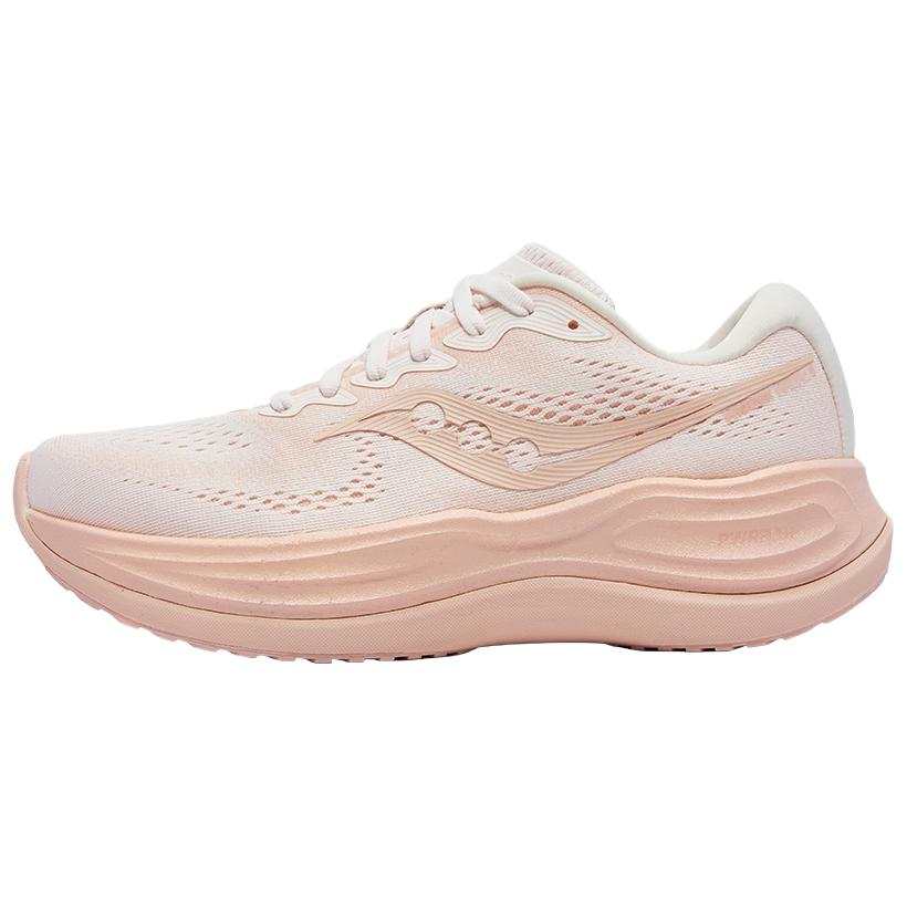 Saucony PHOENIX INFERNO Firebird 5 Cushioning Abrasion Resistant Breathable Casual Running Shoes Women's Pink