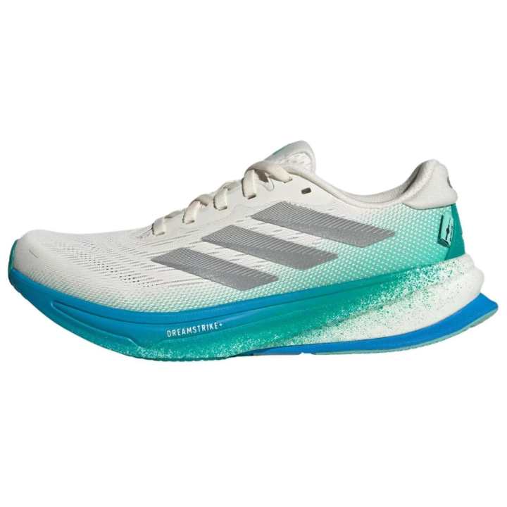 Adidas Adidas Supernova Rise 2 Chalk White Silver Metallic Glory Green Women's
