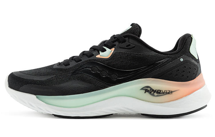 Saucony Phoenix Inferno 2 Firebird Low top Running Shoes Women's Black Pink Red