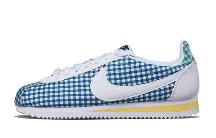Nike Nike Cortez Retro Sport Wear Resistant Low Top Casual Running Shoes Unisex Blue