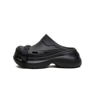 ABCICEY Closed Toe Slippers Unisex Black