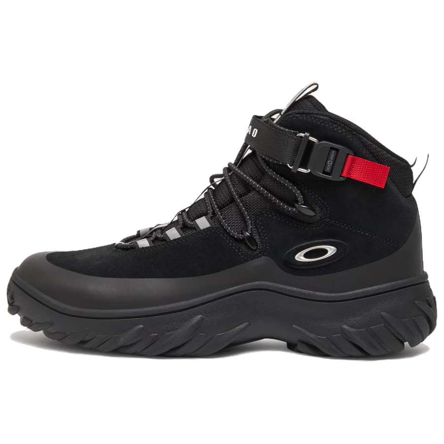Oakley Slip Resistant Abrasion Resistant Mid top Outdoor Shoes Men's Black