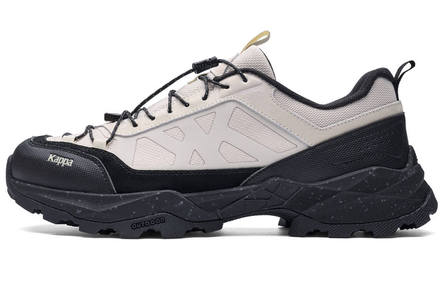 Kappa Krush Back to Back Slip Resistant Abrasion Resistant Low top Outdoor Shoes Men's White Gray