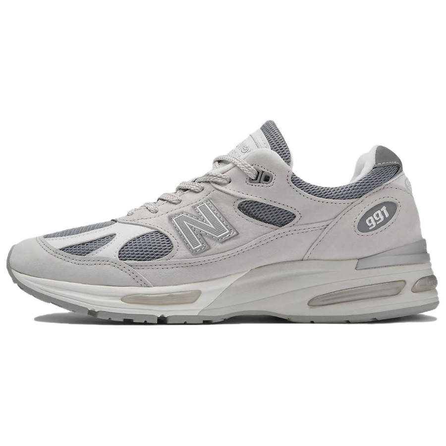 New Balance New Balance NB 991 V2 Low top Casual City Commuting Running Shoes Unisex Beige Gray