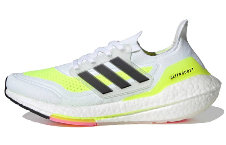 Adidas UltraBoost 21 Wmns Adidas 'White Solar Yellow' Women's