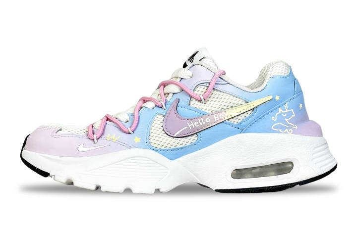 Nike Nike Air Max Fusion Low top Running Shoes Women's Blue Pink