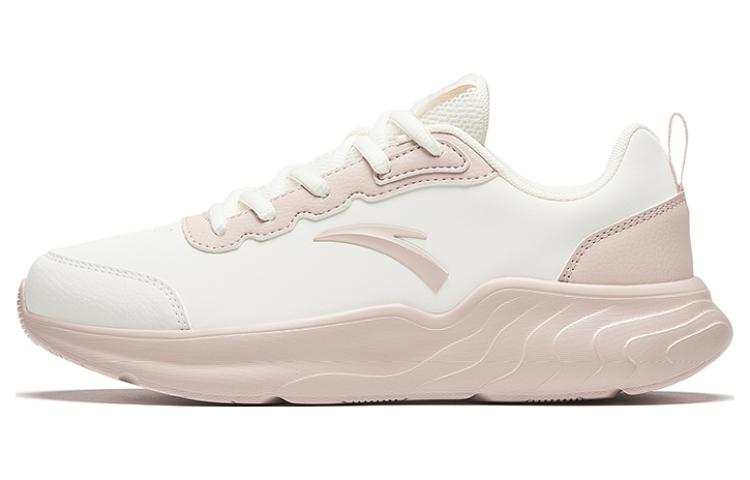 Anta Fabric Cushioning Low top Casual Running Shoes Women's Lotus Gray