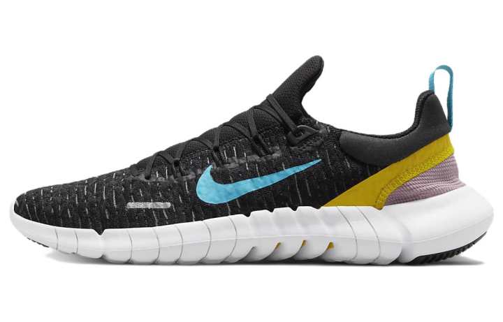 Nike Nike Free Run 5.0 Dark Smoke Grey Vivid Sulfur Chlorine Blue