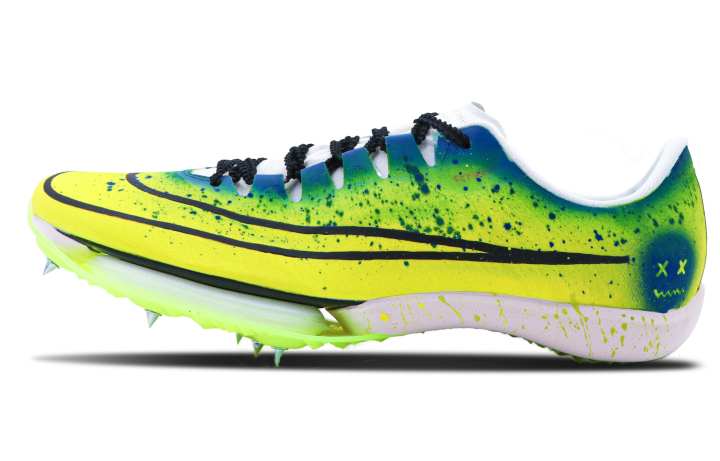Nike Nike Air Zoom Maxfly Slip Resistant Abrasion Resistant Low top Running Shoes Unisex Green
