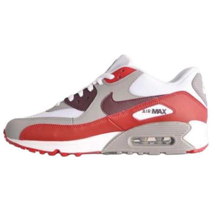 Nike Nike Air Max 90 Low top Running Shoes Men's Gray Red