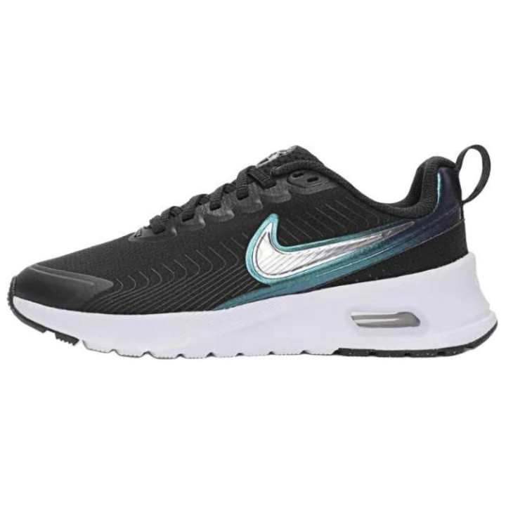 Nike Nike Air Max Nuaxis Black White Metallic Silver Metallic Dark Grey Women's
