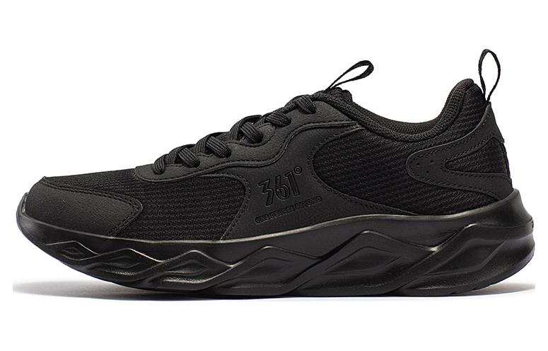 361° Cushioning Low top Running Shoes Men's Obsidian Black