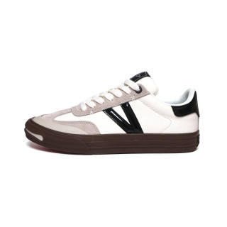 X-JIMSUN X JIMSUN Open Ended Smile Collection Lightweight And Breathable Low top German Army Trainers Unisex Platinum White