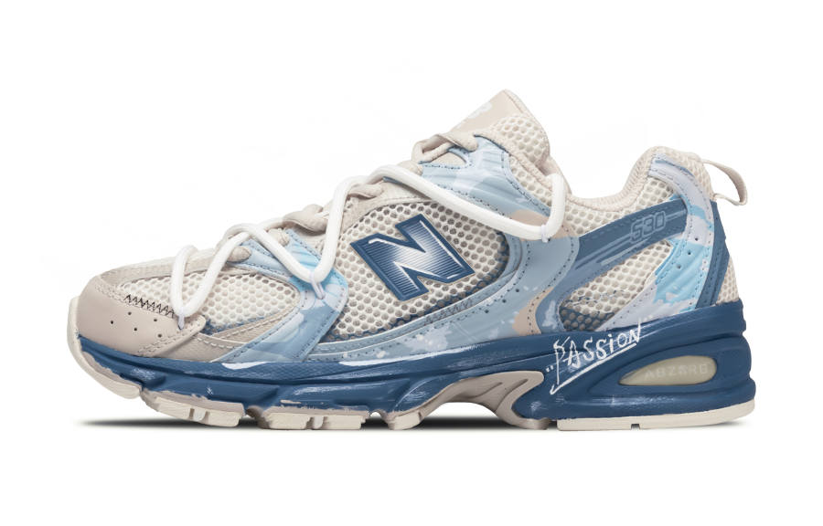 New Balance New Balance NB 530 Abrasion Resistant Breathable Low top Casual City Commuting Running Shoes Unisex Blue