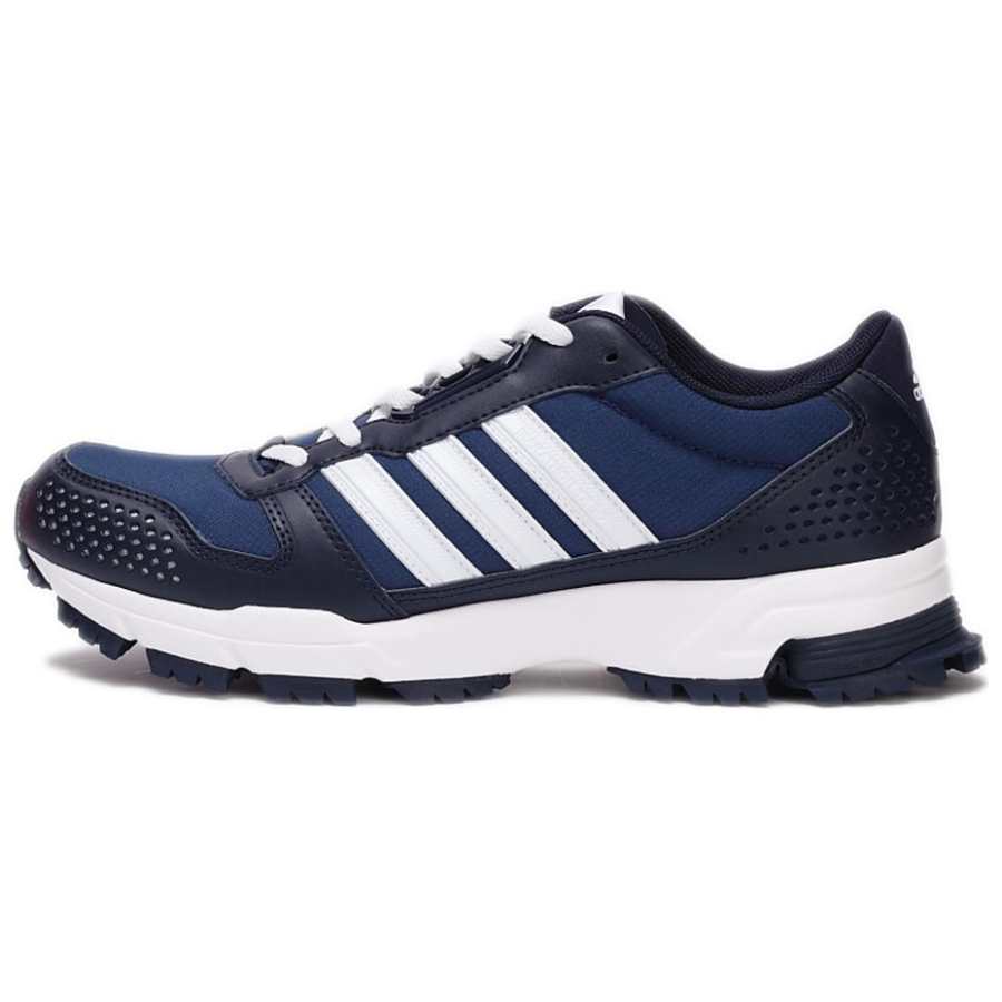 Adidas Adidas Marathon 10 Cushioning, Wear Resistant Low top Running Shoes Men's Blue