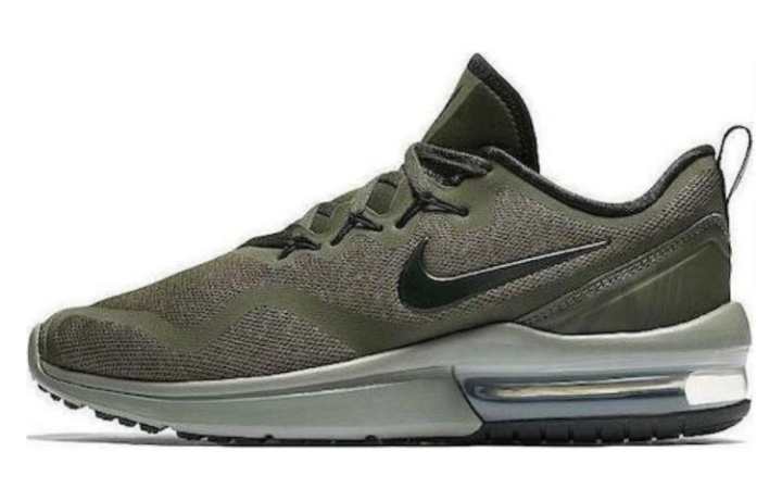 Nike Nike Comfortable Abrasion Resistant Breathable Abrasion Resistant Breathable Low top Running Shoes Men's Green